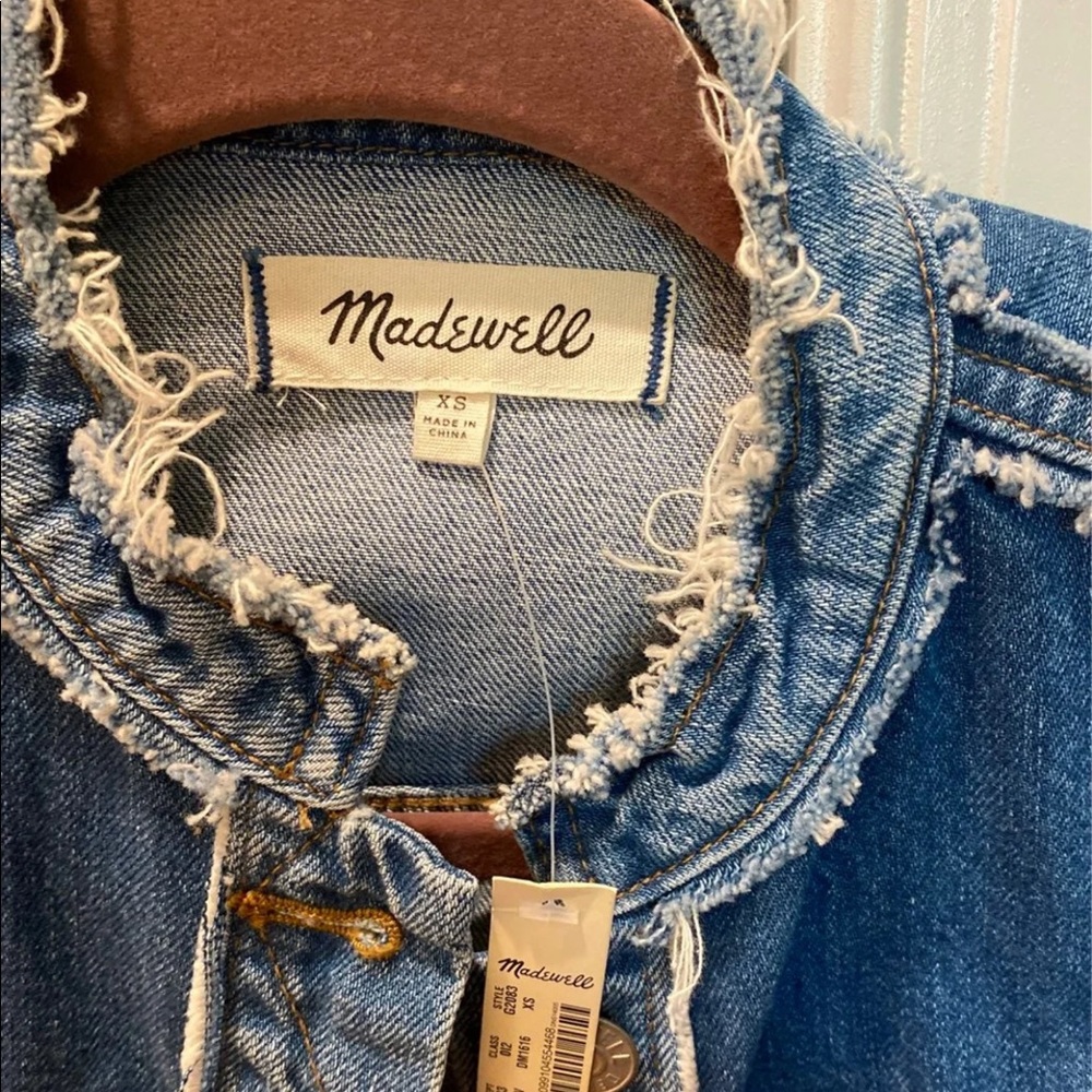 Madewell New jean jacket size XS - Picture 13 of 16